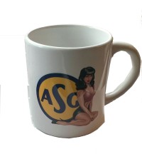 Kaffemugg ASG retro