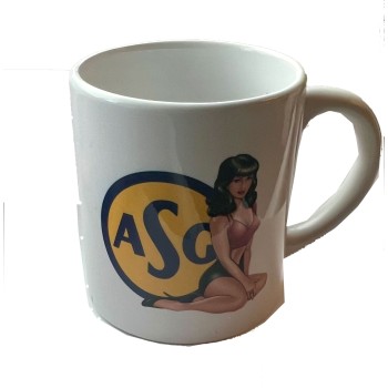 Kaffemugg ASG retro