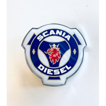 Emblem Scania diesel i plast